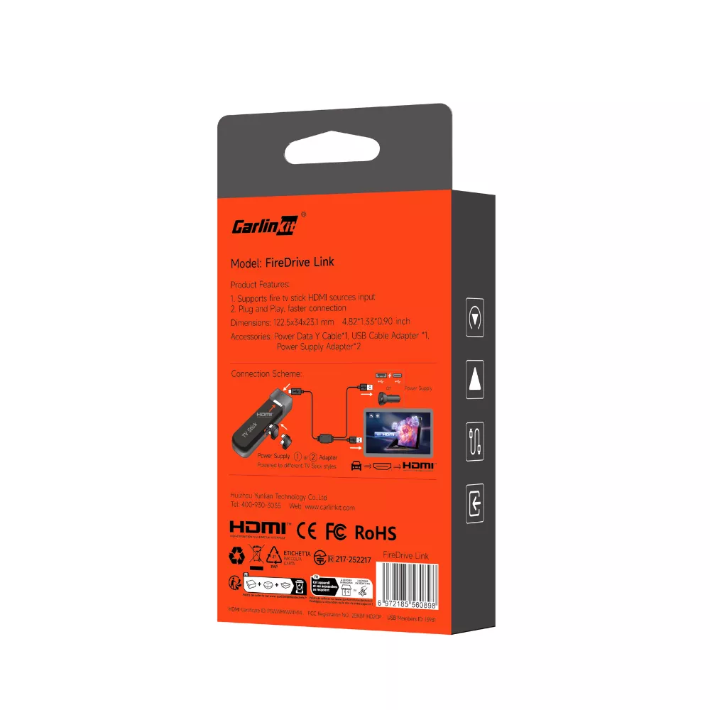 Carlinkit FireDrive Link: Convert Wired CarPlay to HDMI for Fire TV Stick Streaming - Image 5